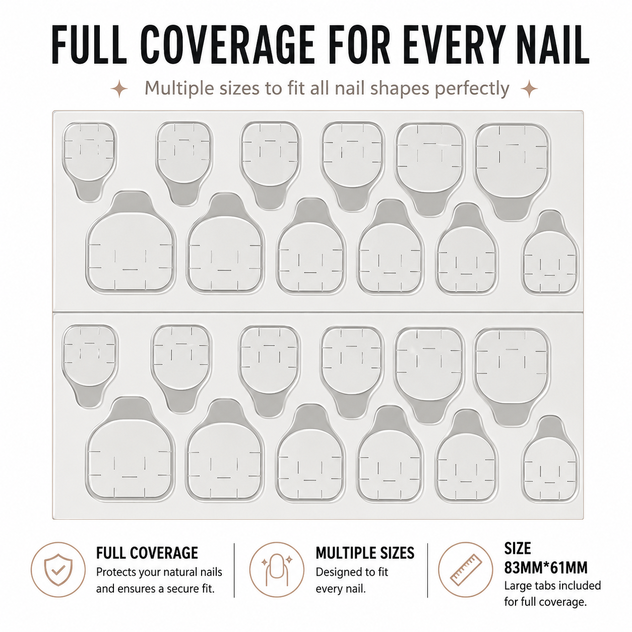 Adhesive Nail Tabs