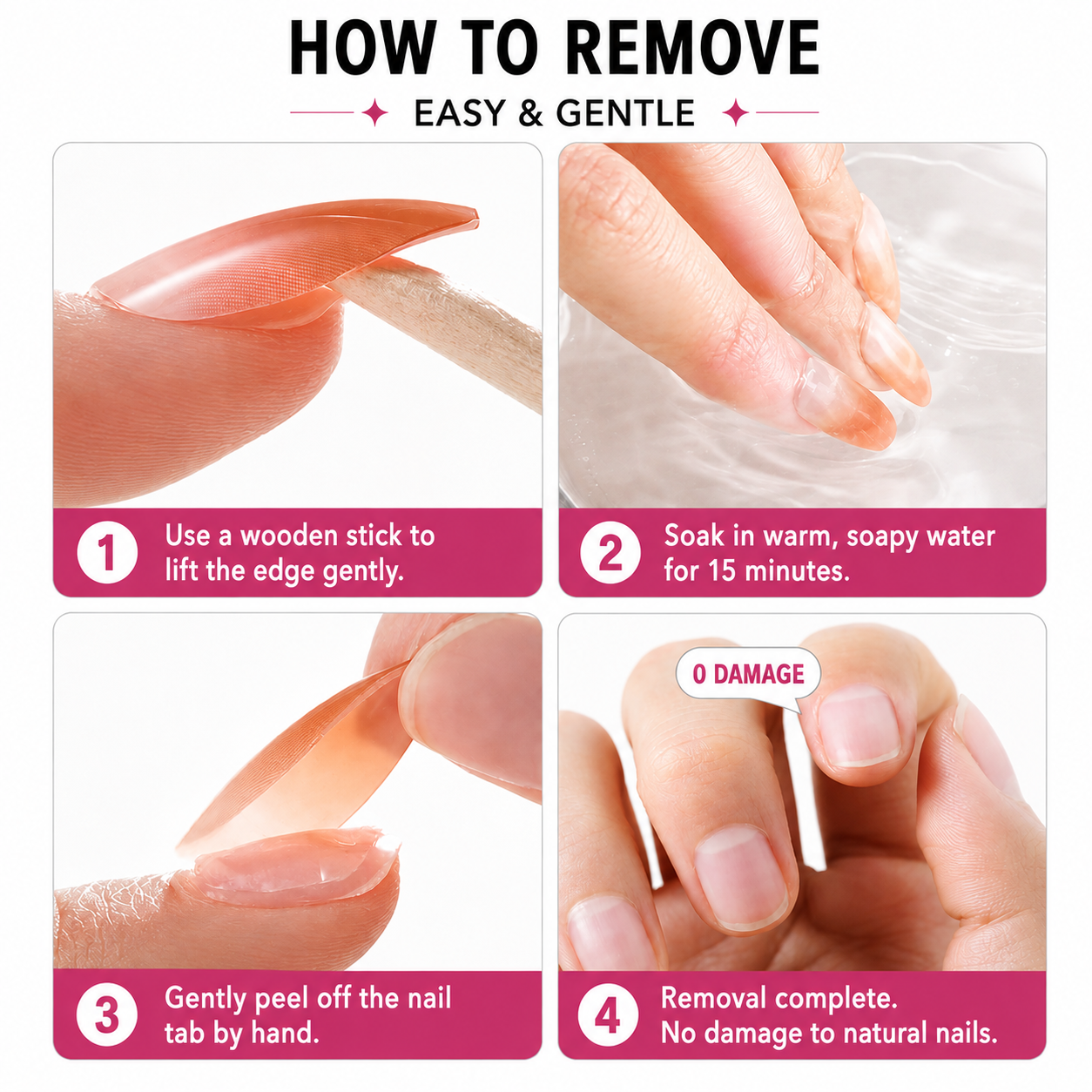 Adhesive Nail Tabs